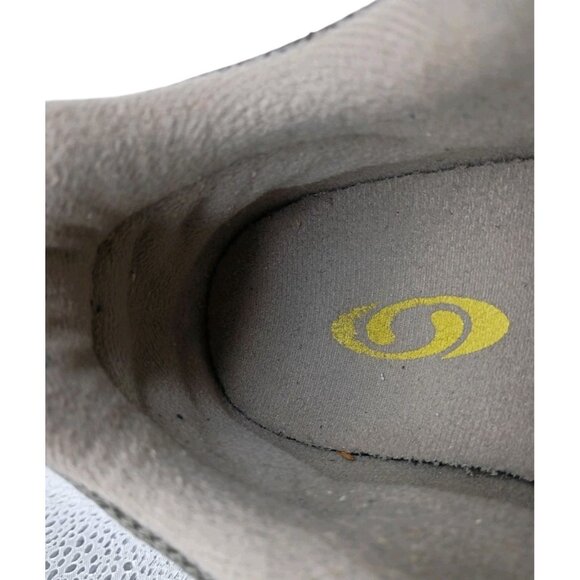 Vintage‎ SALOMON Womens Tan Suede Hiking Contragrip Shoes Sz 10 Med Y2K Sneakers - Picture 6 of 9